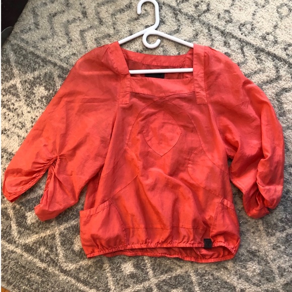 Pink blouse with split sleeves - Picture 5 of 7